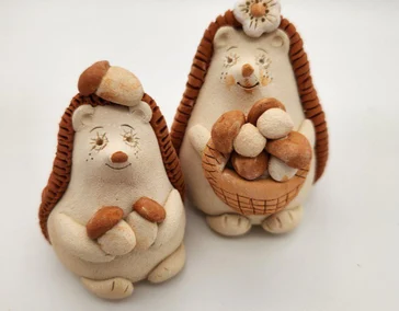 Ежик погремушка