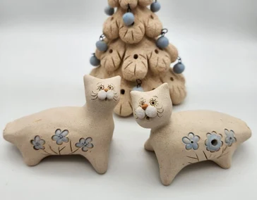 Котик свистулька